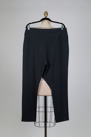 Boreal green wrap-effect trousers (L+XL)