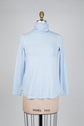 Chandail col roulé bleu glacier (XS-L-XXL)