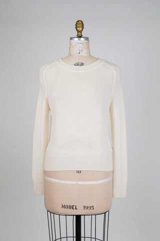 Pure cashmere ivory sweater (6)