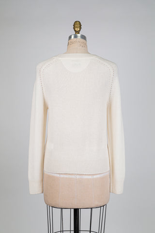 Pure cashmere ivory sweater (6)