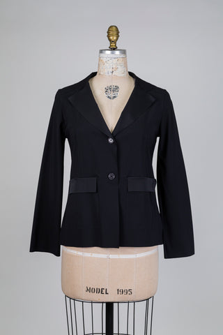 Blazer noir poids plume (6)