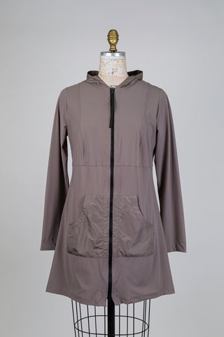 Veste sport-chic taupe (S)
