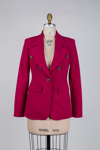 Raspberry pink fitted blazer (2+16)