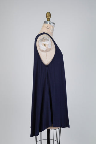 Camisole trapèze marine (TU)
