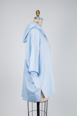 Sky blue hooded blouse (14/16)