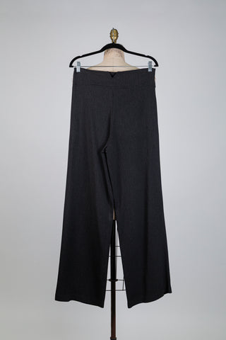 Anthracite grey trousers with cross belt (S+M)