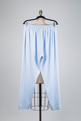 Pantalon cigarette bleu doux (10/12)