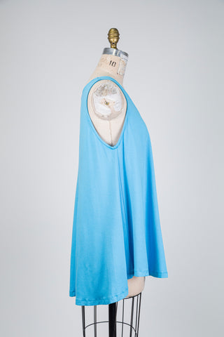 Sky Blue Trapeze Camisole (OS)