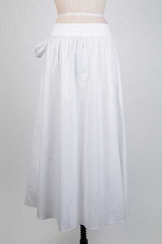 Jupe portefeuille blanche (14/18)
