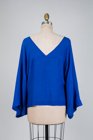 Tunique chauve souris bleu royal (14/18)