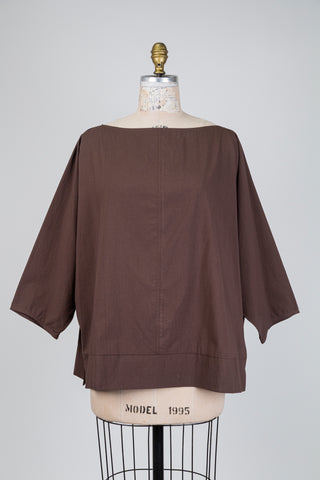 Chocolate Batwing Blouse (UK 14/16)
