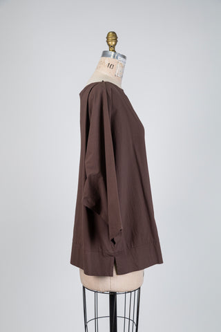 Chocolate Batwing Blouse (UK 14/16)