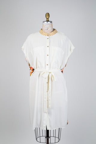 Robe chemisier papaye (14/16)