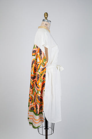 Robe chemisier papaye (14/16)