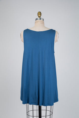 Indigo Trapeze Cami (One Size)