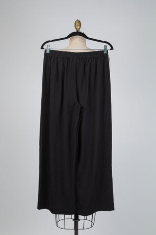 Pantalon large noir (M)