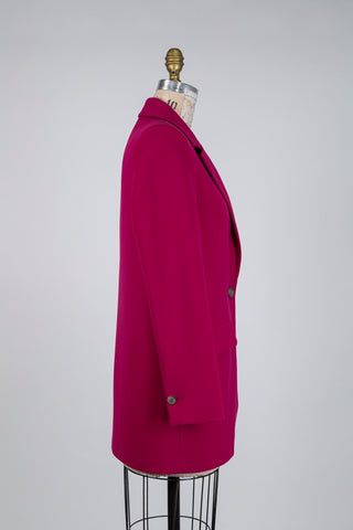 Raspberry pink oversized blazer (XS)