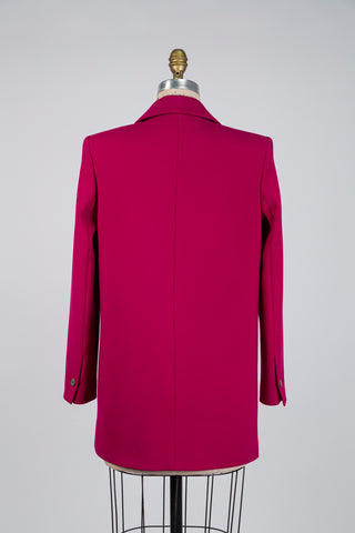 Raspberry pink oversized blazer (XS)