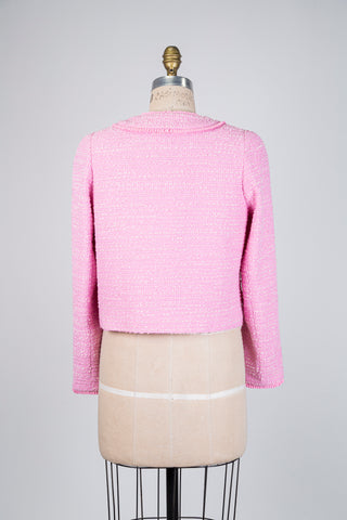 Veste en tweed rose (4/6)