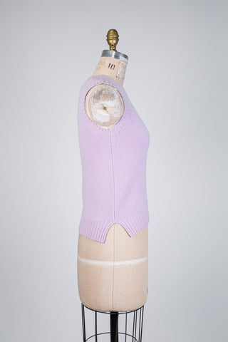 Débardeur en maille lilas (6)