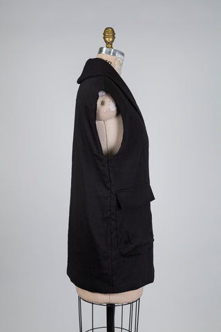 Soft, sporty, chic black jacket (S)