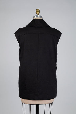 Soft, sporty, chic black jacket (S)