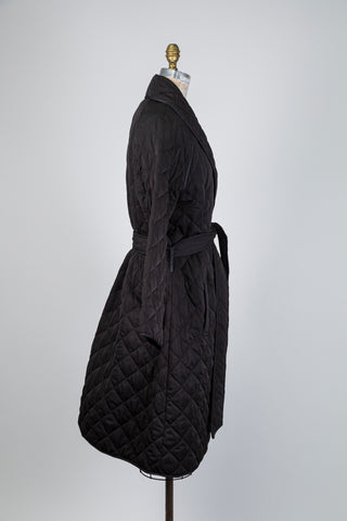 Manteau léger matelassé à col croisé (14/16)