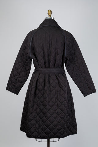 Manteau léger matelassé à col croisé (14/16)