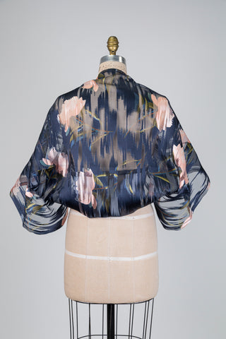 Marine rain floral snood (XS/S-M/L-XL/XL+)