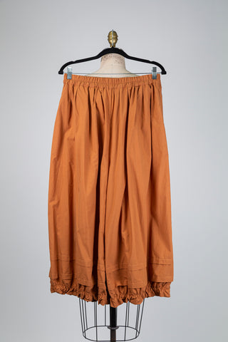 Pantalon ballon camel à taille haute (S+)