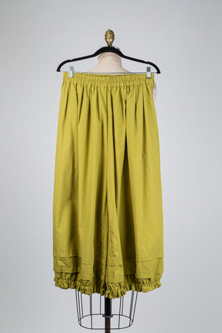 Pantalon ballon chartreuse à taille haute (S+)