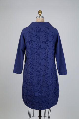 Robe à jacquard violet (S)