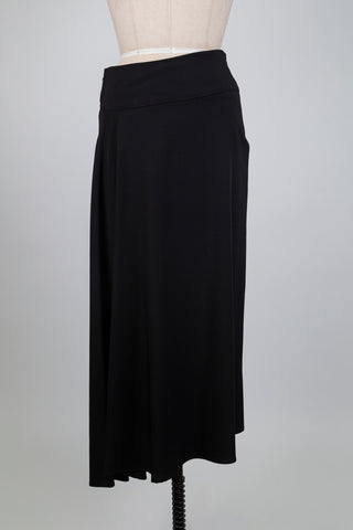 Double asymmetric black skirt (S+M)