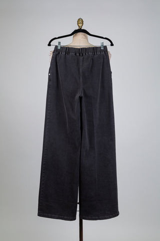 Vintage black denim trousers (XS/S)