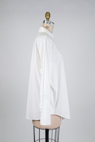 Chemisier blanc à manches élastiquées (16)