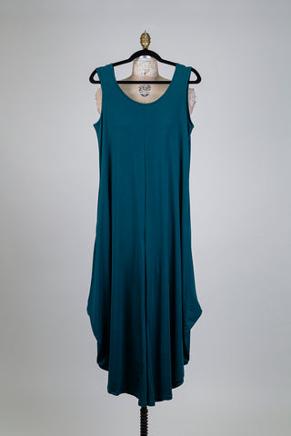 Jumpsuit jambe ballon aqua (S)