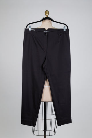 Pantalon noir droit (M+L)