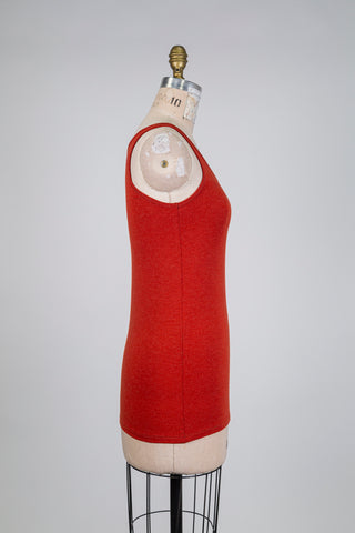 Camisole orange brûlé (S)