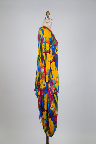 Long tunic with artwork (S)