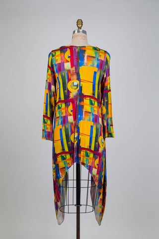 Long tunic with artwork (S)