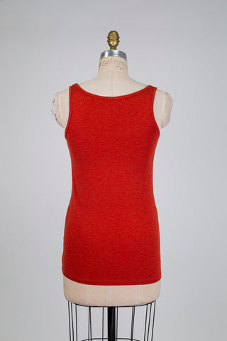 Camisole orange brûlé (S)