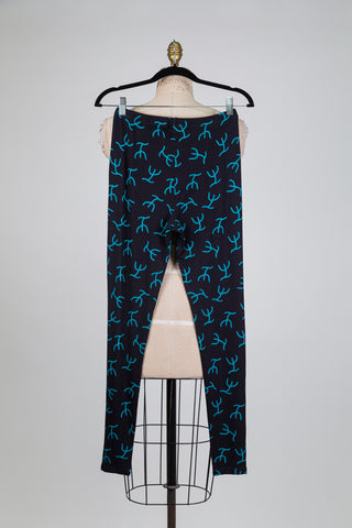 Poseidon black legging pants (S)