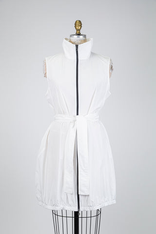 White sport-chic dress (L)
