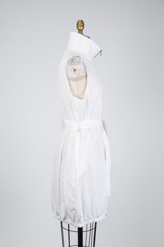 White sport-chic dress (L)