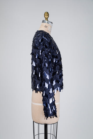 Midnight burst jacket with raised patterns (4-6-8-10)