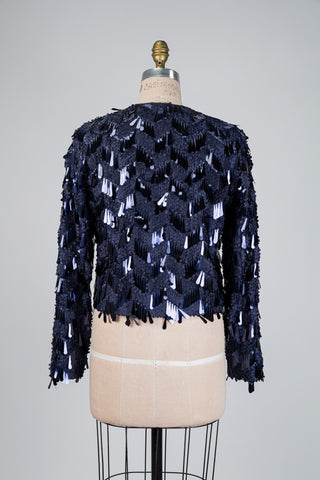 Midnight burst jacket with raised patterns (4-6-8-10)