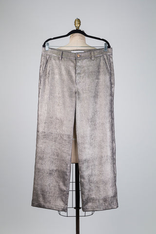 Pantalon corduroy doré à reflets dorés (12)
