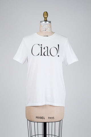 T-shirt blanc CIAO! (6)