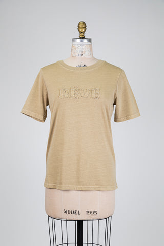 Sand beige DREAM T-shirt (6)