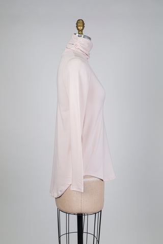 Pink turtleneck sweater (XS)